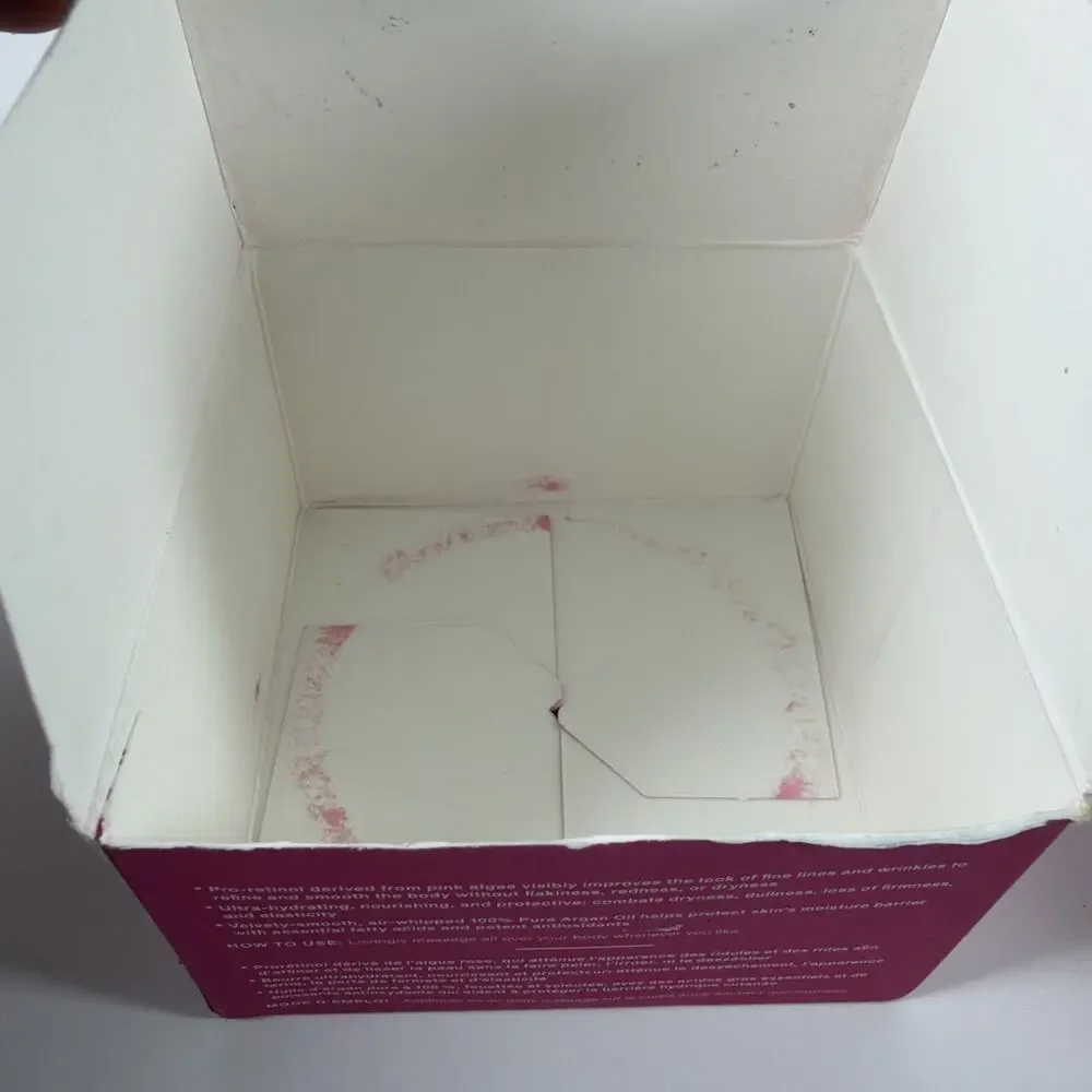 Josie Maran 8 oz Argan Pro-Retinol Whipped Body Butter Smooth + Firm - New